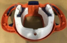 FRONT HOUSING WITH LATCHES,TRIGGERS AND FOAM (  NZZ36 )